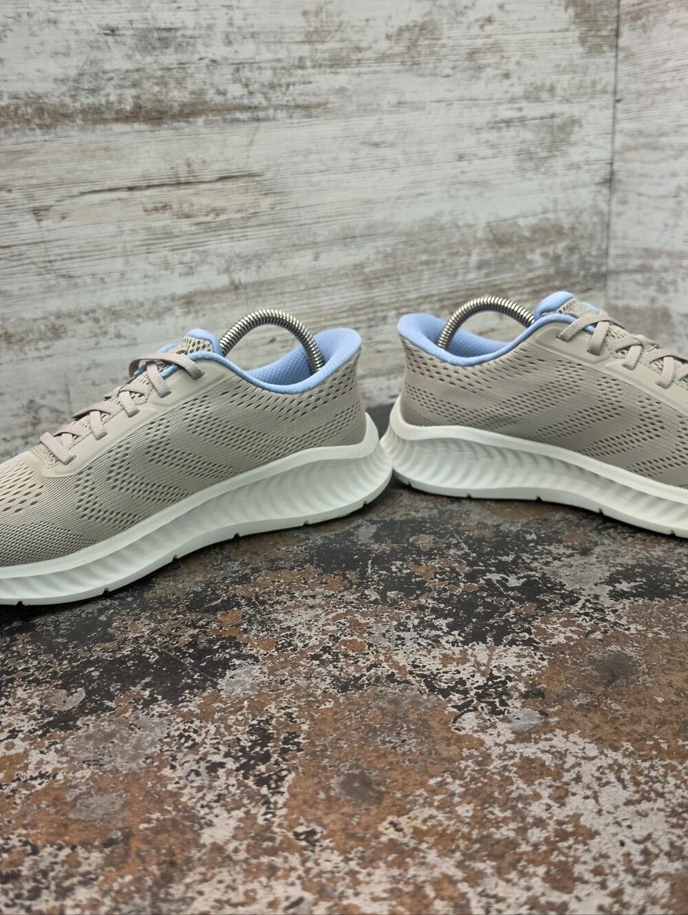 Wmns Skechers Go Walk Now Khloe Slip Ins Running Shoes Sz 9 Hands Free 125643 TP